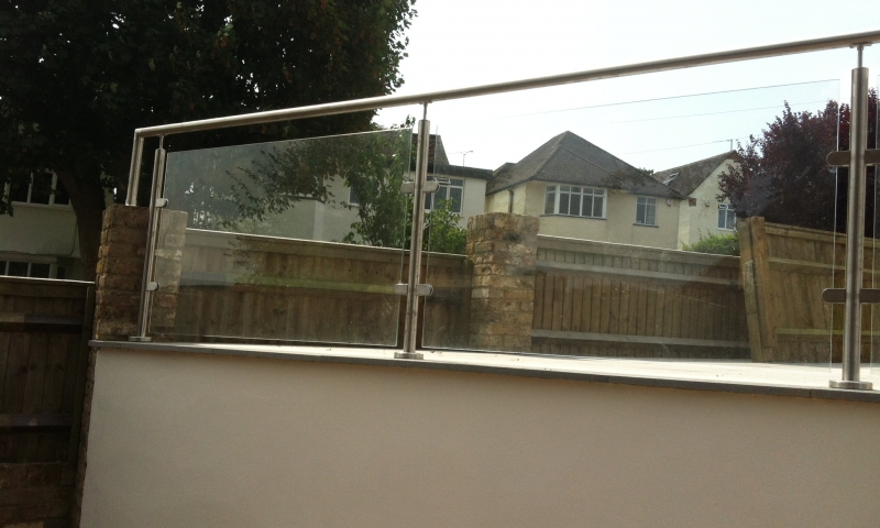 Glass Balconies and Stainless Steel Railings